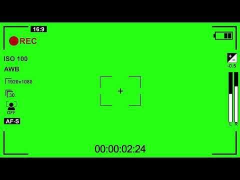 Video Camera Recording Green Screen Effect FREE |Video-Audio footage HD Free