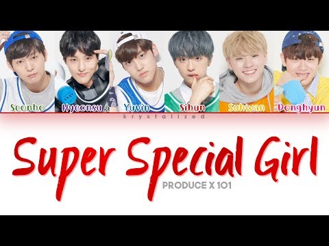 [PRODUCE X 101] MamMam (맴맴) - Super Special Girl [Color Coded HAN|ROM|ENG Lyrics]