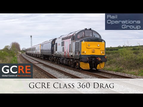 ROG 37901 dragging GCRE Class 360 through Purton 08/04/2024