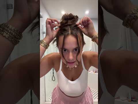 how to do the pergect up do part 2 #girls #shorts