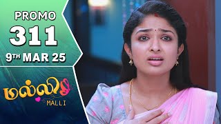 Malli Serial | Episode 311 Promo | 9th Mar 25 | Nikitha | Vijay | Saregama TV Shows Tamil