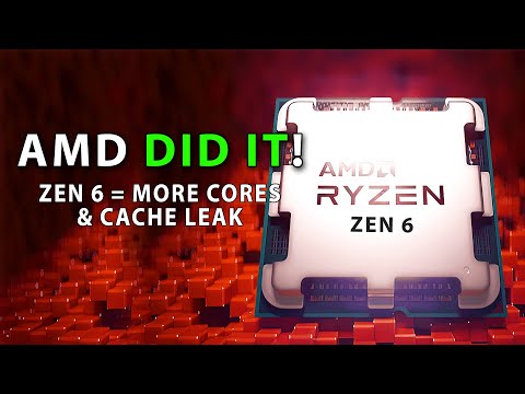 AMD DID IT! Zen 6 = MORE CORES & Cache Leak | RX 9050 Spotted