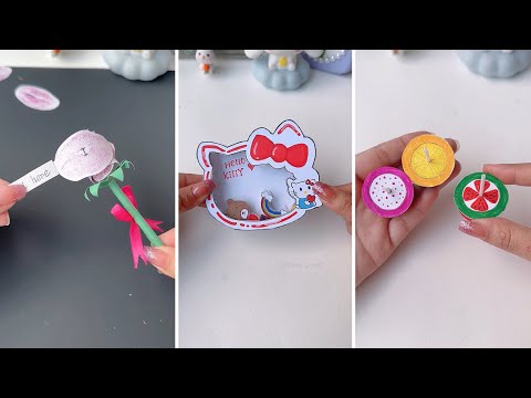 Paper craft/ Easy craft ideas/ miniature craft/ how to make/ DIY/ school project/ Sharmin’s craft