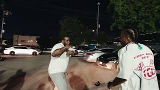 Sauce Walka and Maxo Kream friendly fade in Houston