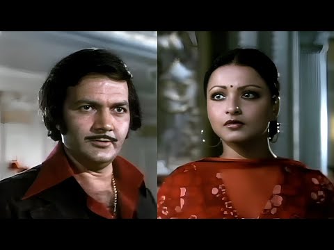 मैं किसान हूं अपनी मिट्टी को छोड़ नहीं जाउंगा | Dildaar | Jeetendra | Rekha | Classic Hindi Movie