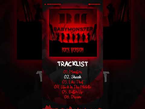 BABYMONS7ER ALBUM (ROCK Version)  #베이비몬스터 #kpop #rockgenre #babymonsterfan #rockmusic #blackpink