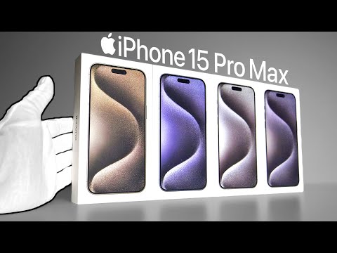 iPhone 15 Pro Max Unboxing - A Monster Smartphone... + Gaming Test