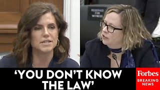 Nancy Mace Grills Former Biden ICE Official On 'Sanctuary Cities' And Illegal Immigration