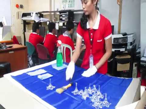 crystal chandelier cleaning