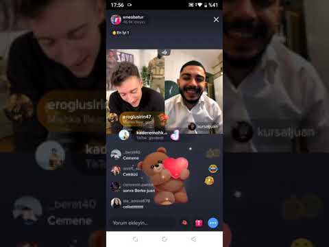 enes batur kürşat juan tiktok live ayaz lansman