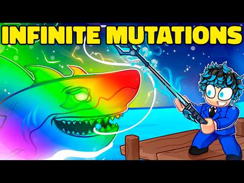 I Caught Infinite Mutations Megalodon on Fisch (This Rod is BROKEN)