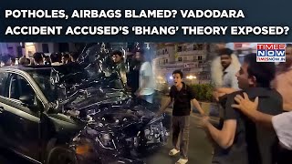 Vadodara Car Accident: Accused Blames Potholes, Airbags| Was Driver Intoxicated? Watch What Happened