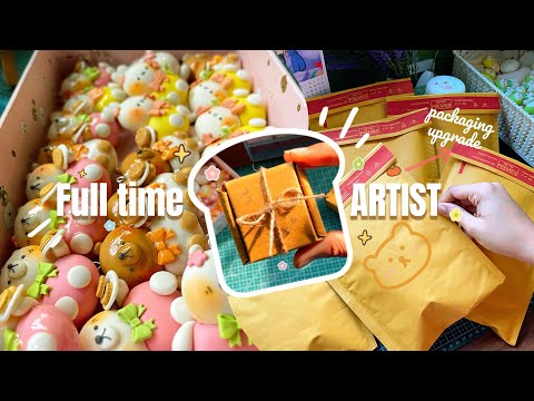 24 hours as a full time artist 🌷Slow Living Studio Vlog 8