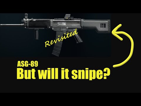 The ASG-89, but will it snipe? (visited and revisited)