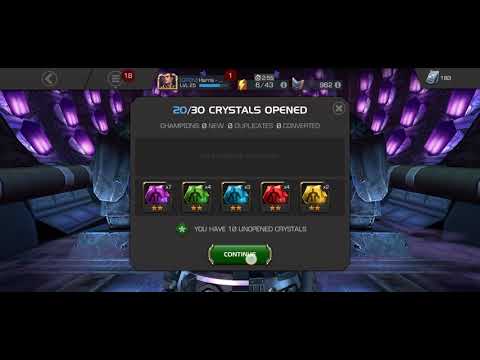 30 2 Star Crystal's Opening 😎😎😎😎।। Marvel Contest of Champions