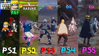 Evolution of Naruto Games in Playstation (2003-2024) 4K 60fps