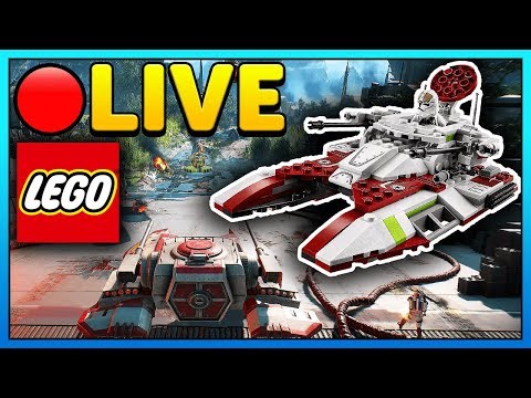 🔴 TX-130 Republic Tank Lego Star Wars Building Livestream - 75182