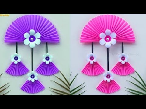 Easy and Quick Paper Wall Hanging Ideas/ A4  Sheet Wall Decor / Cardboard Reuse/ Room Decor Diy