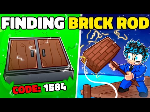 Hunting for BRICK ROD on Roblox Fisch