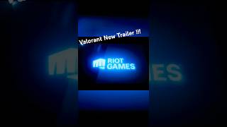 New trailer Valorant live now