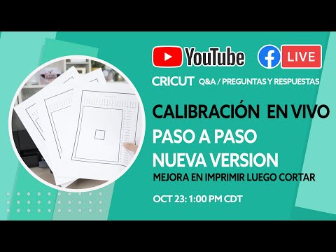 Cricut Preguntas y Respuestas - Calibración en vivo - Mejoras en Imprimir luego cortar