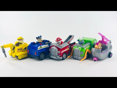 Paw Patrol Emergency Vehicles for Kids! Best ABC Toy Learning Video for Toddlers! #preschool