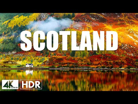 Scotland 4K - Explore Breathtaking Autumn Landscapes and Majestic Highlands - Relaxing Piano