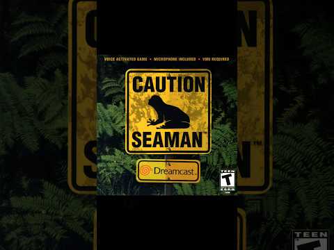 Retro Sega Dreamcast Gaming #31 Seaman #gaming #retrogaming #sega #indiegame #shorts