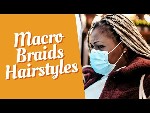 Micro Braids : Latest Micro Braids Hairstyles For African-American Ladies