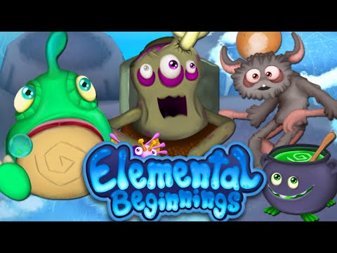 NEW MONSTERS! I'VE TRIED ELEMENTAL BEGINNINGS (My Singing Monsters)