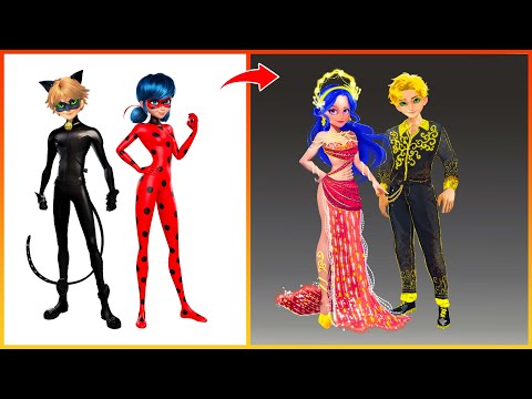 Discover the BEST Compilation of Ladybug and Adrien's Glow Up!