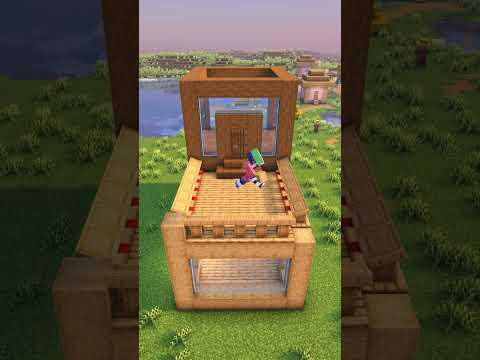 Minecraft Cubical House🏠 #shorts