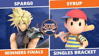 Cavalier Clash 6: Winners Finals - Sparg0 (Cloud) Vs. Syrup (Ness) SSBU