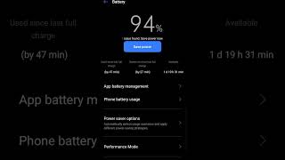 how to realme 3i Settings Battery Screen Battery Optimisation off