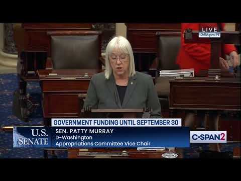 Senator Murray Speaks about House Republicans’ CR ahead of House Vote