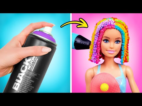 Easy DIY Fashion Ideas For Your Doll! ✨ ❤️ With 10+ Handmade Accessories!