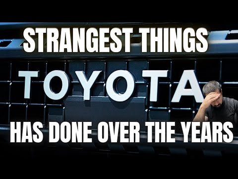 Strangest Things Toyota Have Done Over The Years