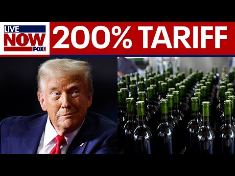 BREAKING: President Trump threatens 200% tariff on European wine/spirits