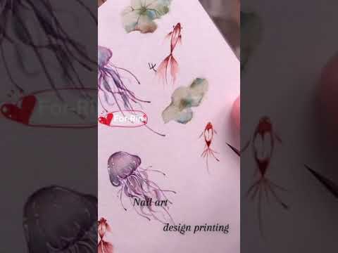 For-Rin 2025  nail art design  printing#nailart #naildesign #nailtutorial