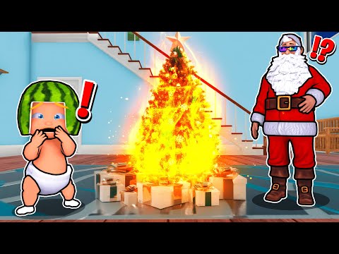 Baby BECOMES SANTA in Who's Your Daddy (Funny Moments)