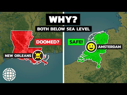 Sunken Cities: Why New Orleans Is "Doomed" But Amsterdam Is Safe