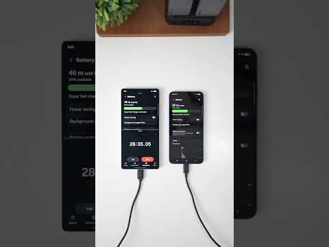 Samsung Galaxy S25 Ultra versus Galaxy S25 charging test