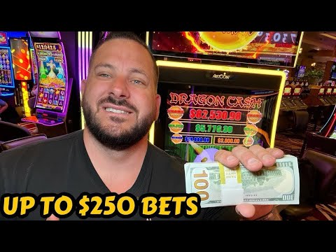 $250 BETS ABSOLUTELY CRAZY JACKPOTS ON DRAGON LINK! 2