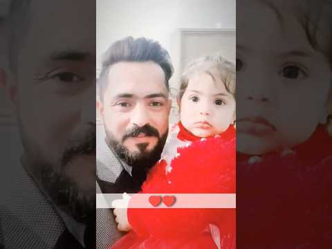 father daughter whatsapp status | meri mannat tu #shorts #cutebaby #father #love #status #2024