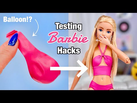 Testing Barbie Doll Hacks To See If They ACTUALLY Work!