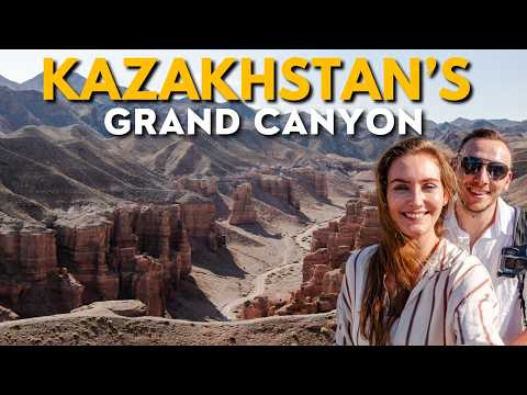 BLOWN AWAY by Charyn Canyon! Exploring the Grand Canyon of Kazakhstan 🇰🇿 ROAD TRIP part 3