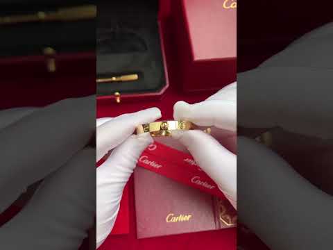 Unboxing Video | Cartier Love bracelet, Yellow gold