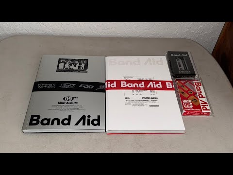 Day6 9th Mini Album Band Aid Unboxing (All Ver)