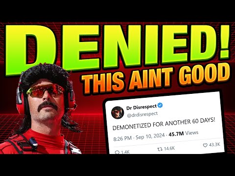 Dr Disrespect REJECTED by Youtube! - Still Making $20K+ a month!