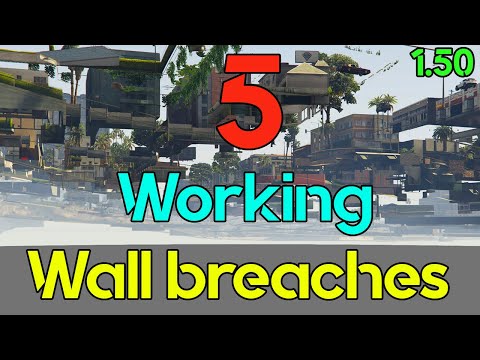 5 Wall Breaches in GTA Online - 1.50 #2